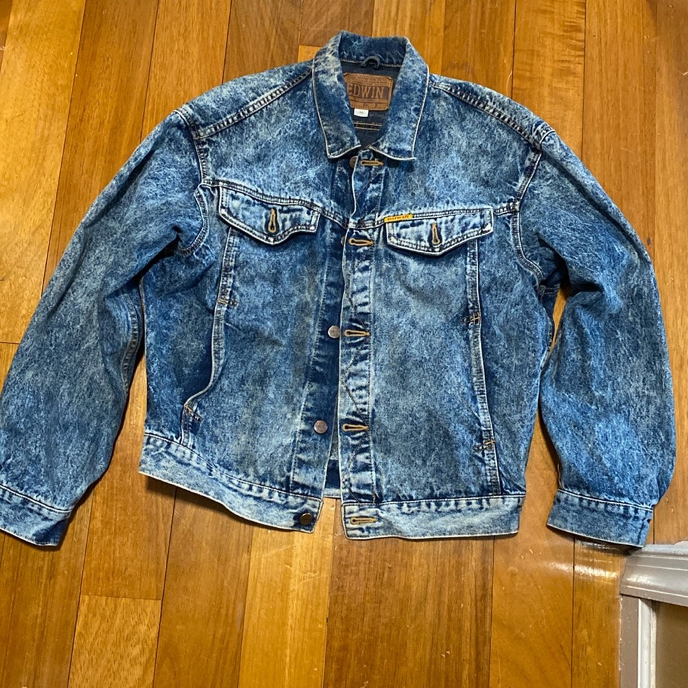 Edwin acid wash denim, Nirvana jacket